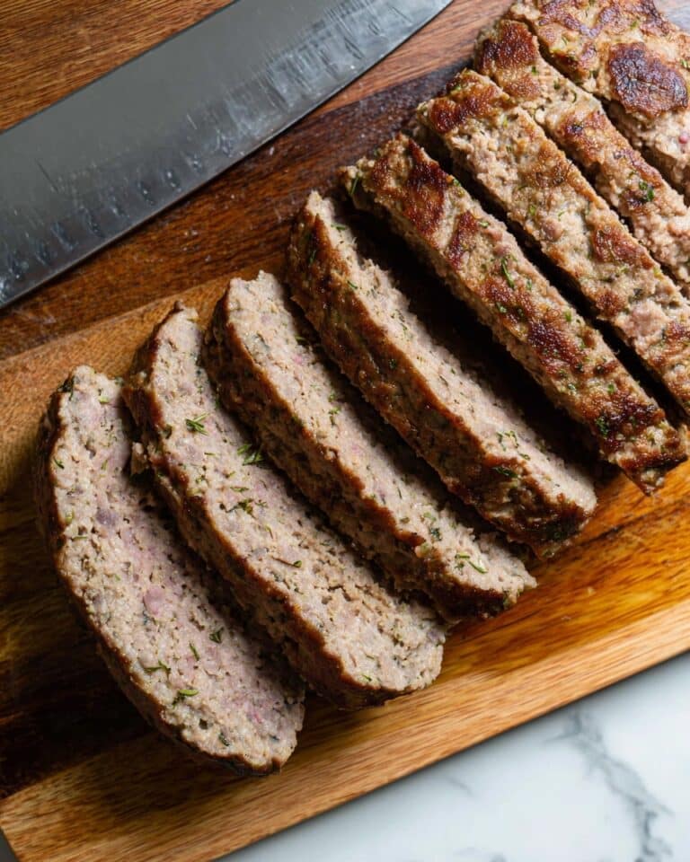 Baked Gyro Meatloaf Recipe