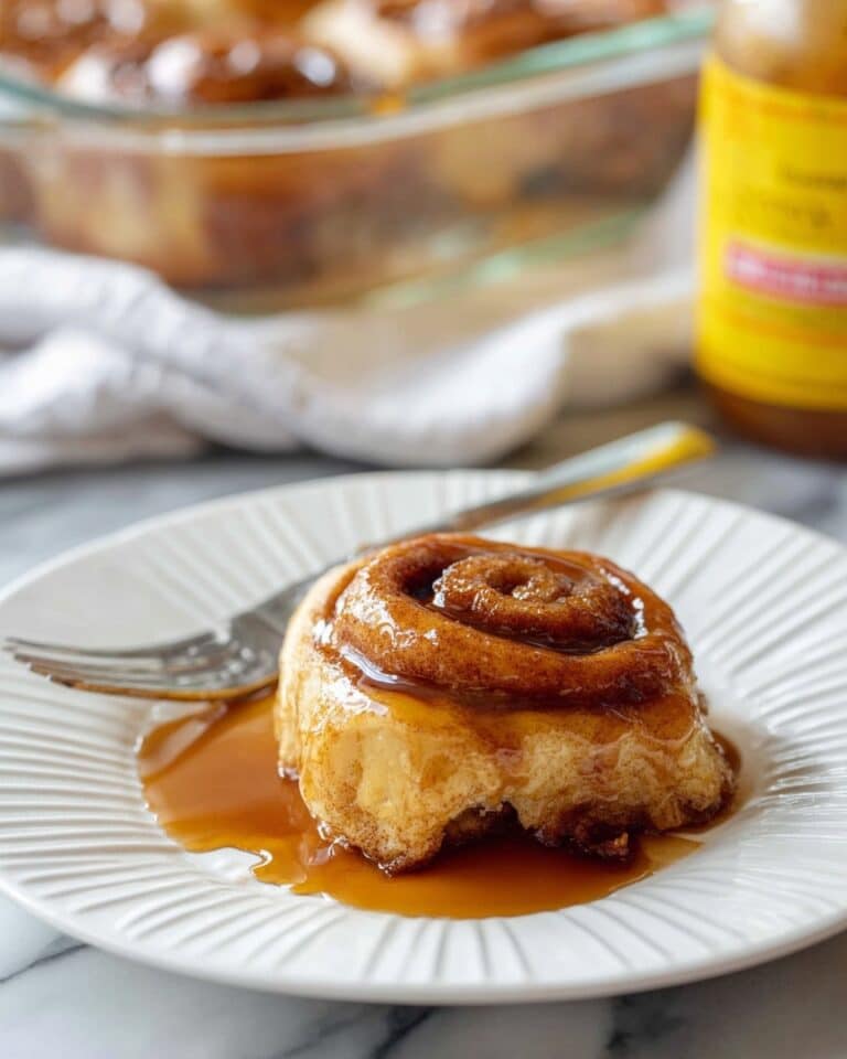Vinegar Rolls with Cinnamon Brown Sugar Sauce Recipe