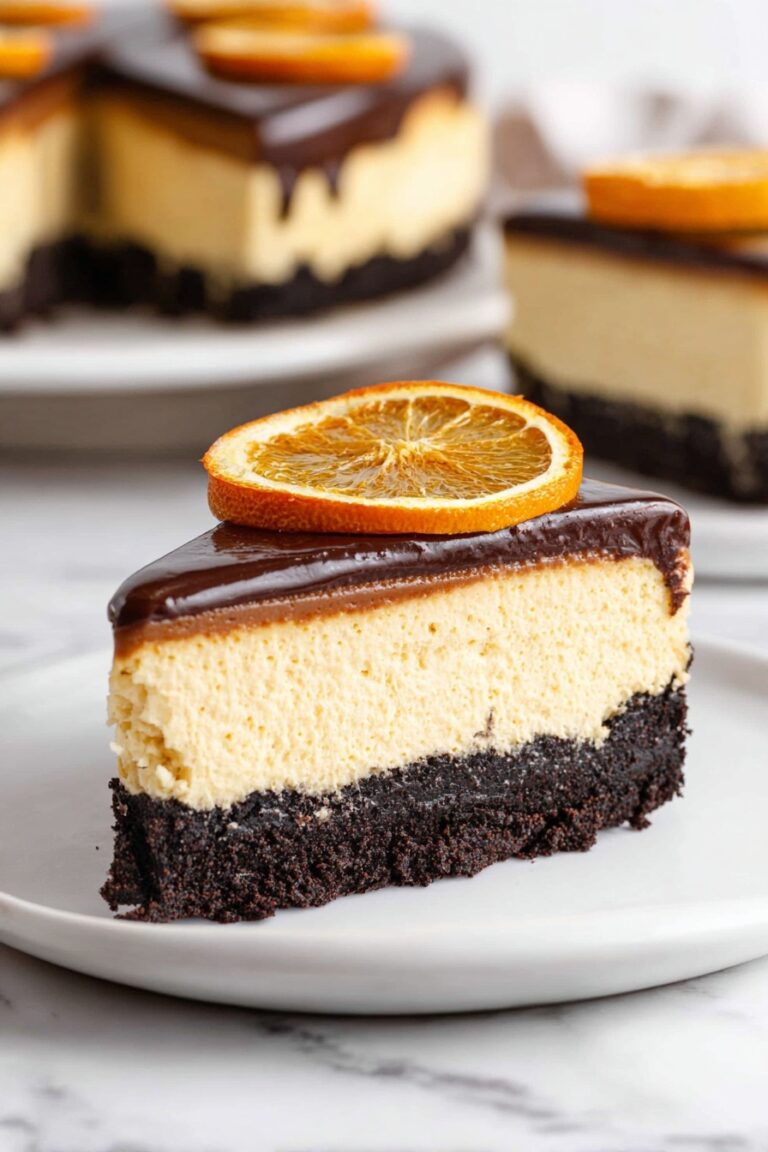 Chocolate Orange Cheesecake Recipe