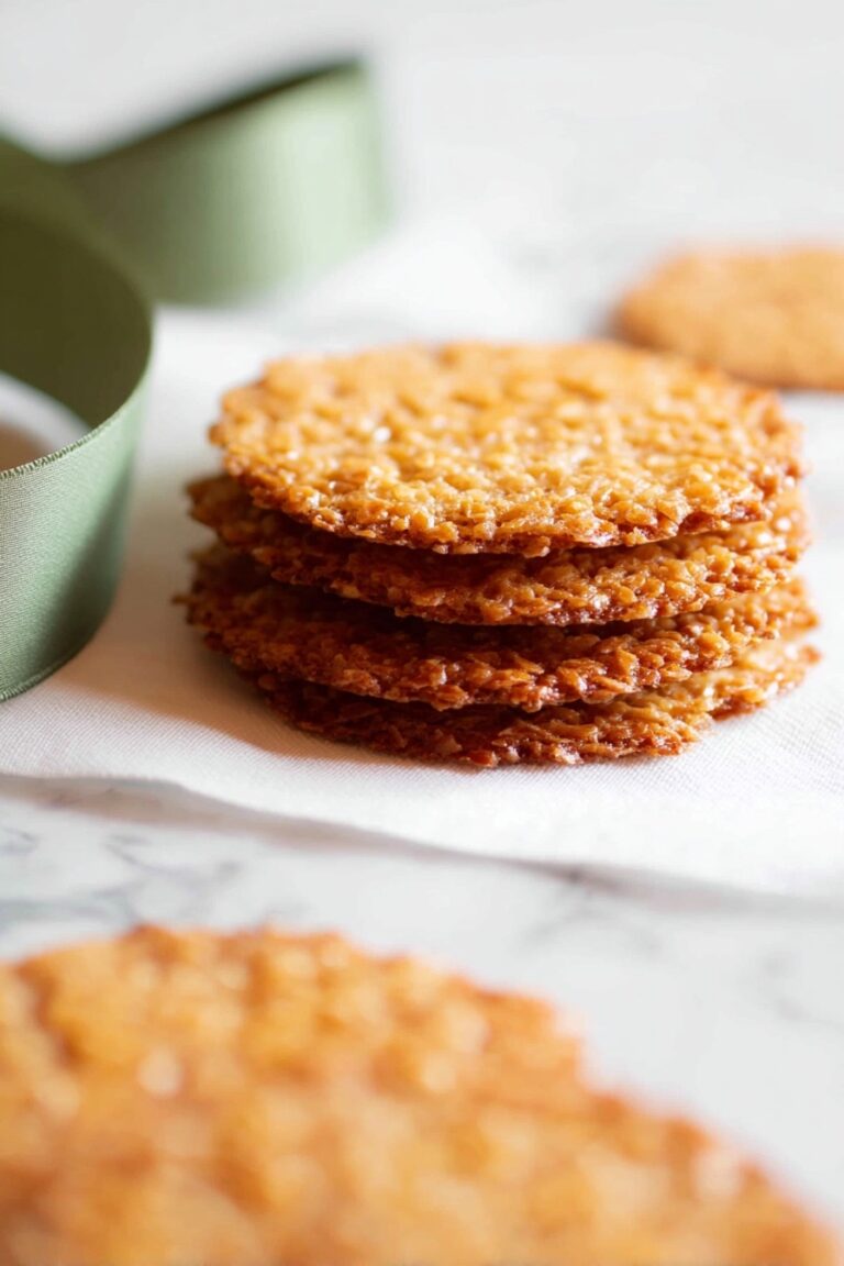 Delicious Lace Cookies with Oats and Brown Butter Recipe