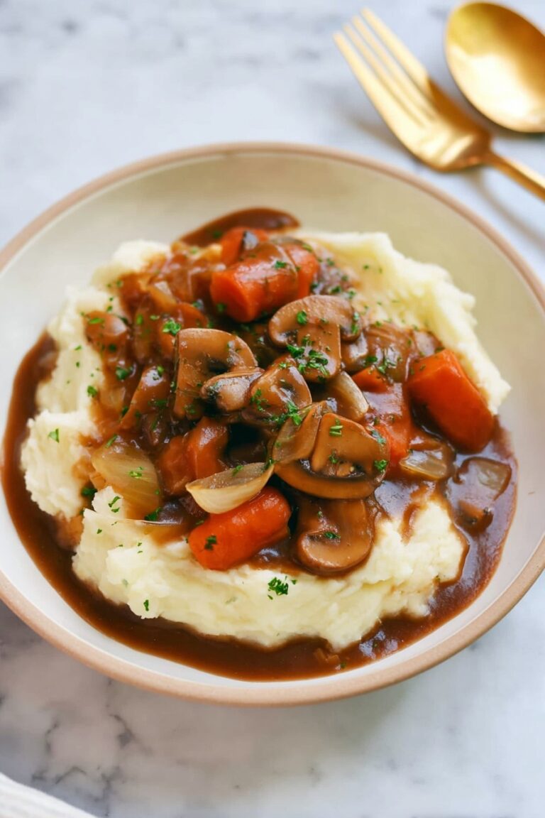 Mushroom Bourguignon Recipe