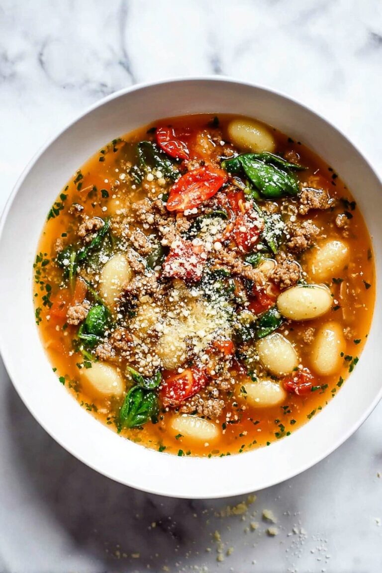 Sausage and Gnocchi Soup Recipe