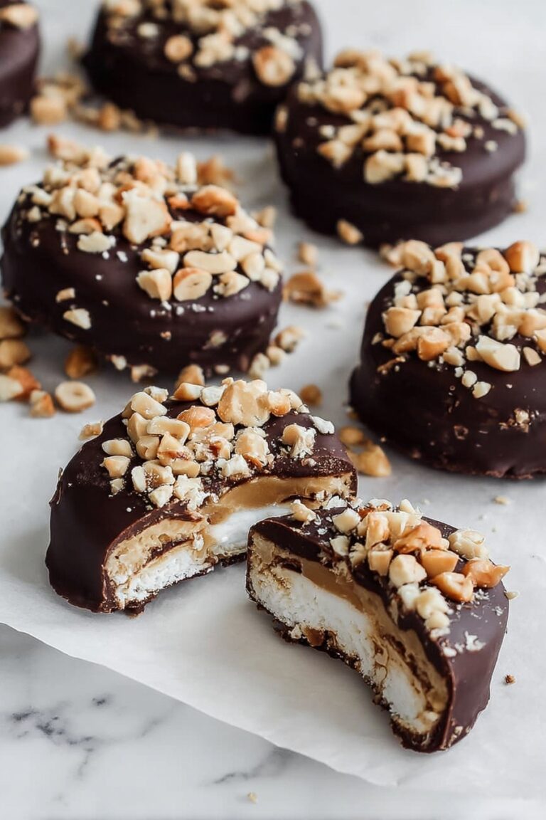 Peanut Butter Cracker Sandwiches Dipped in Vegan Chocolate Recipe