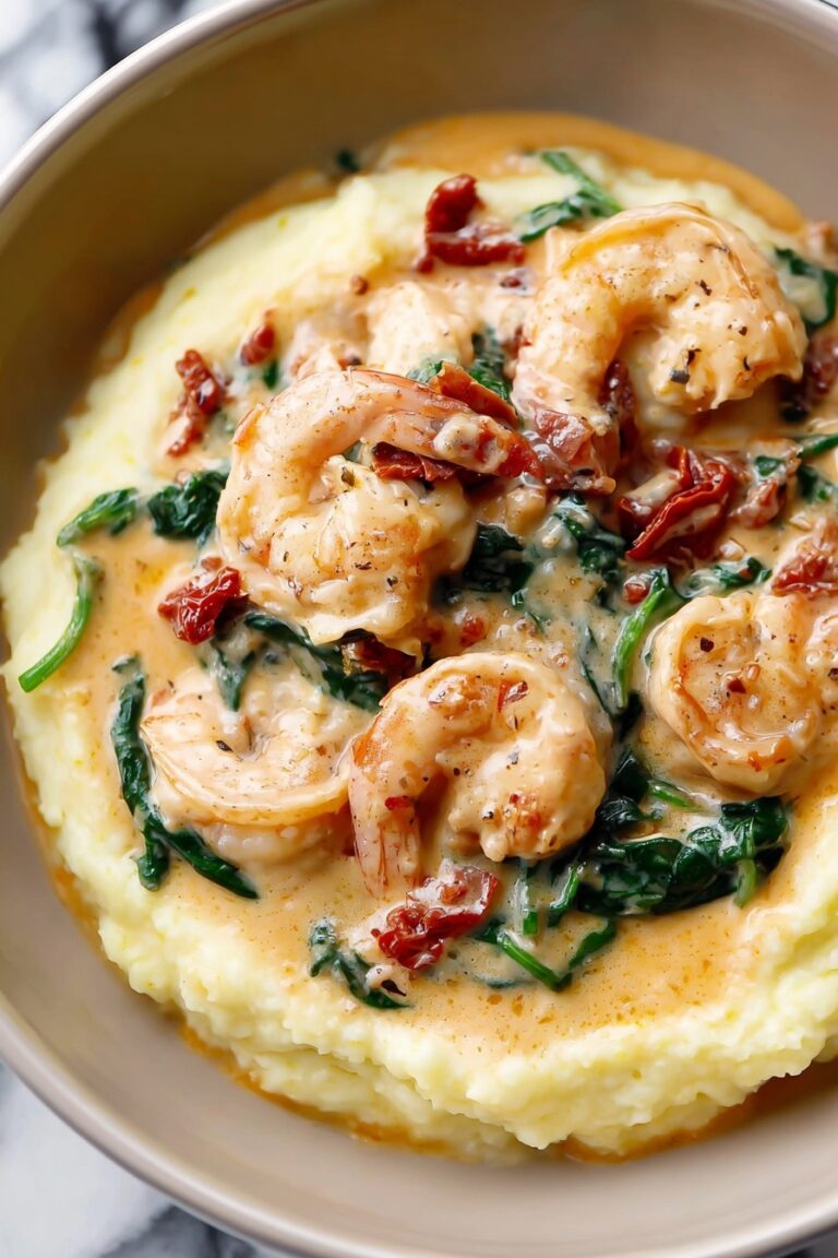 Creamy Tuscan Garlic Shrimp Recipe