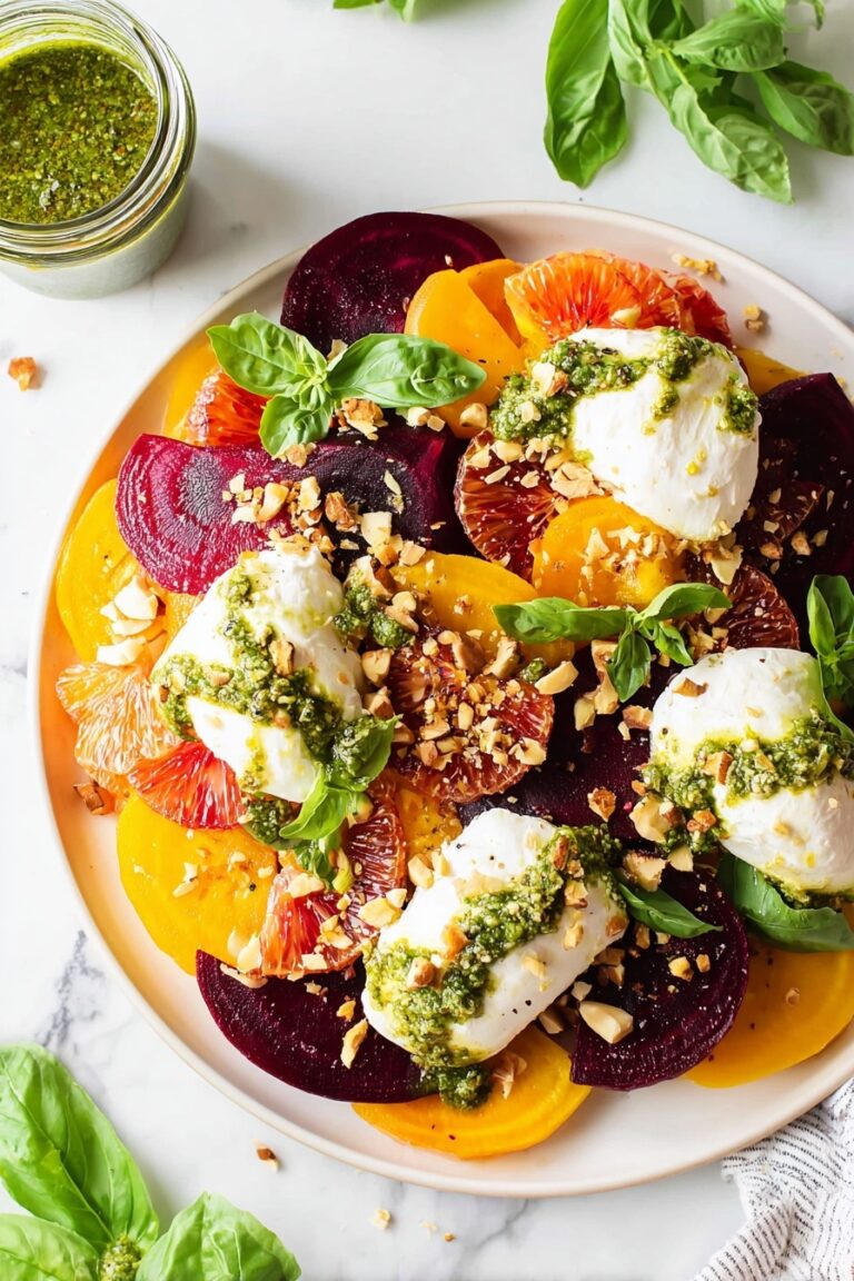 Roasted Beet and Burrata Salad Recipe