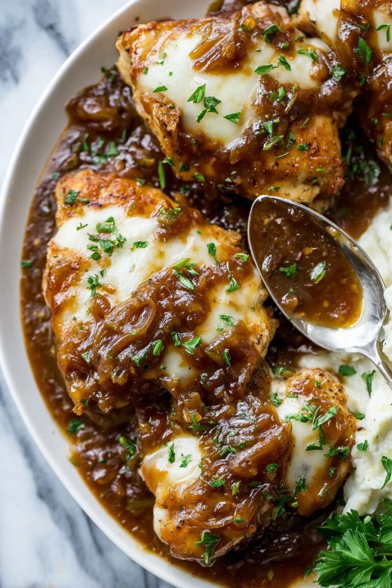 French Onion Chicken Bake Recipe