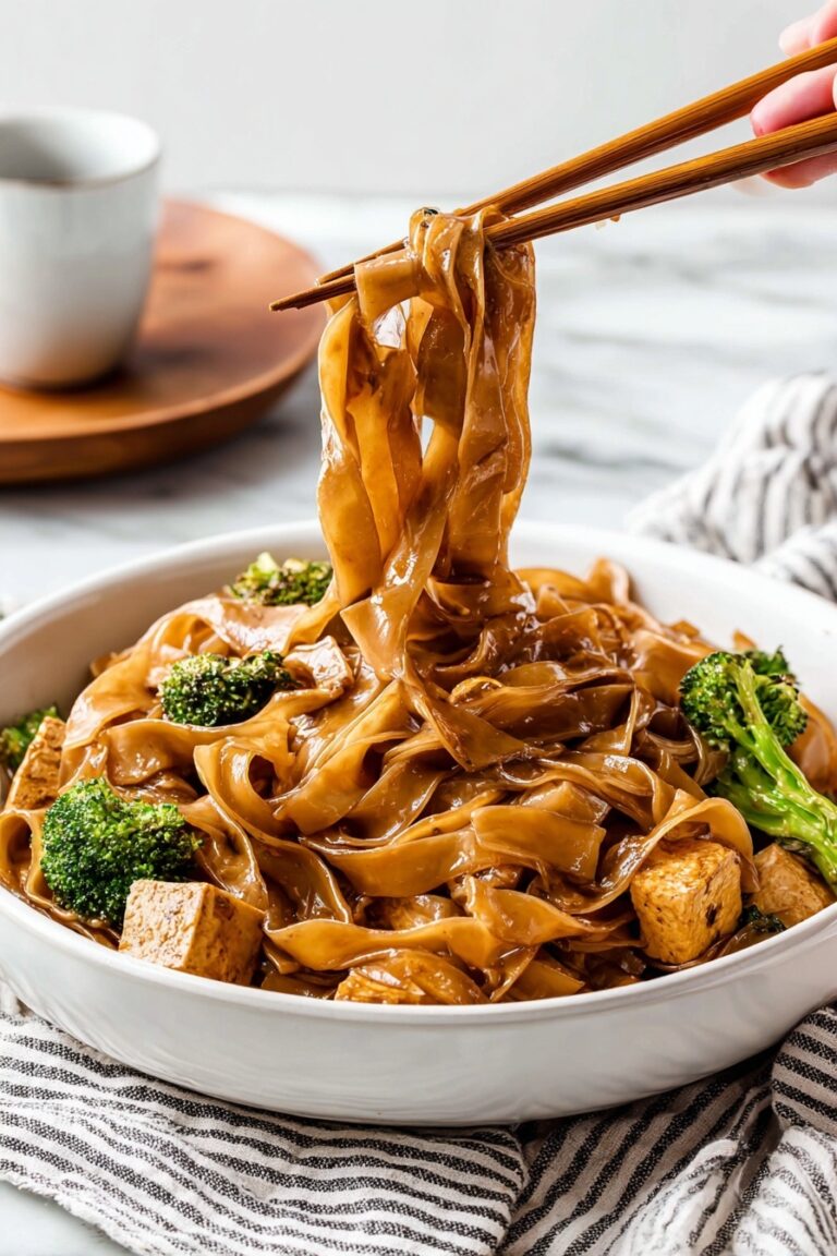 Quick Thai Pad See Ew Stir Fry Recipe