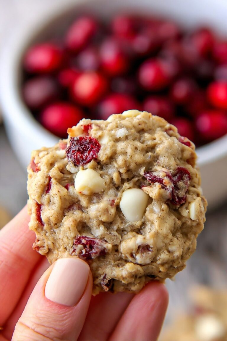 Cranberry Oatmeal Cookies Recipe