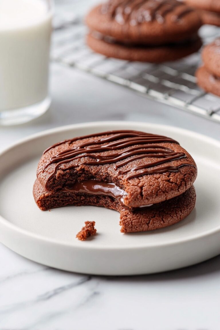 Chocolate Fudge Rounds Cookies Recipe