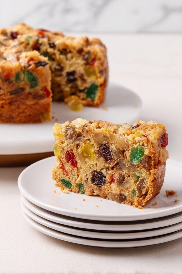 Delicious Candied Fruit Cake Recipe