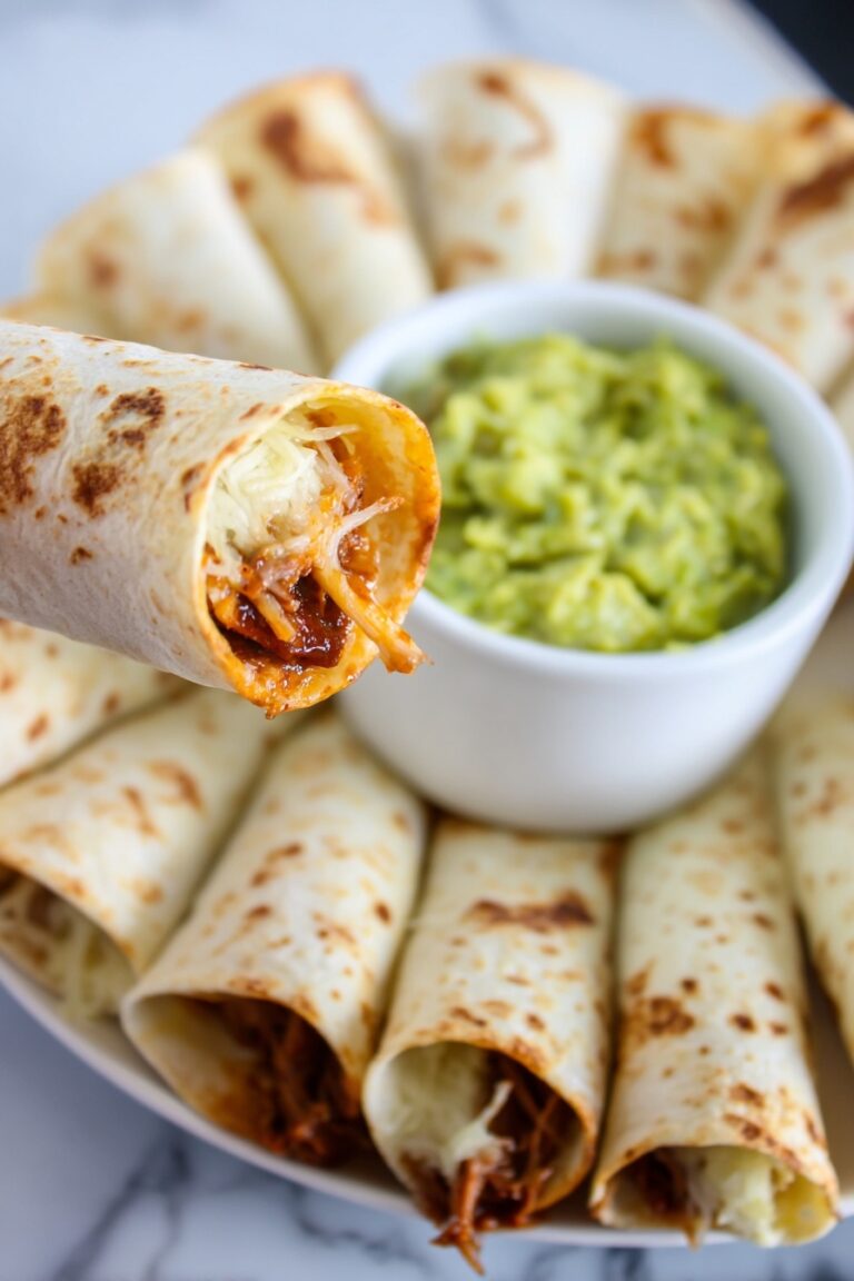 Cheesy Chicken Burrito Ring Recipe
