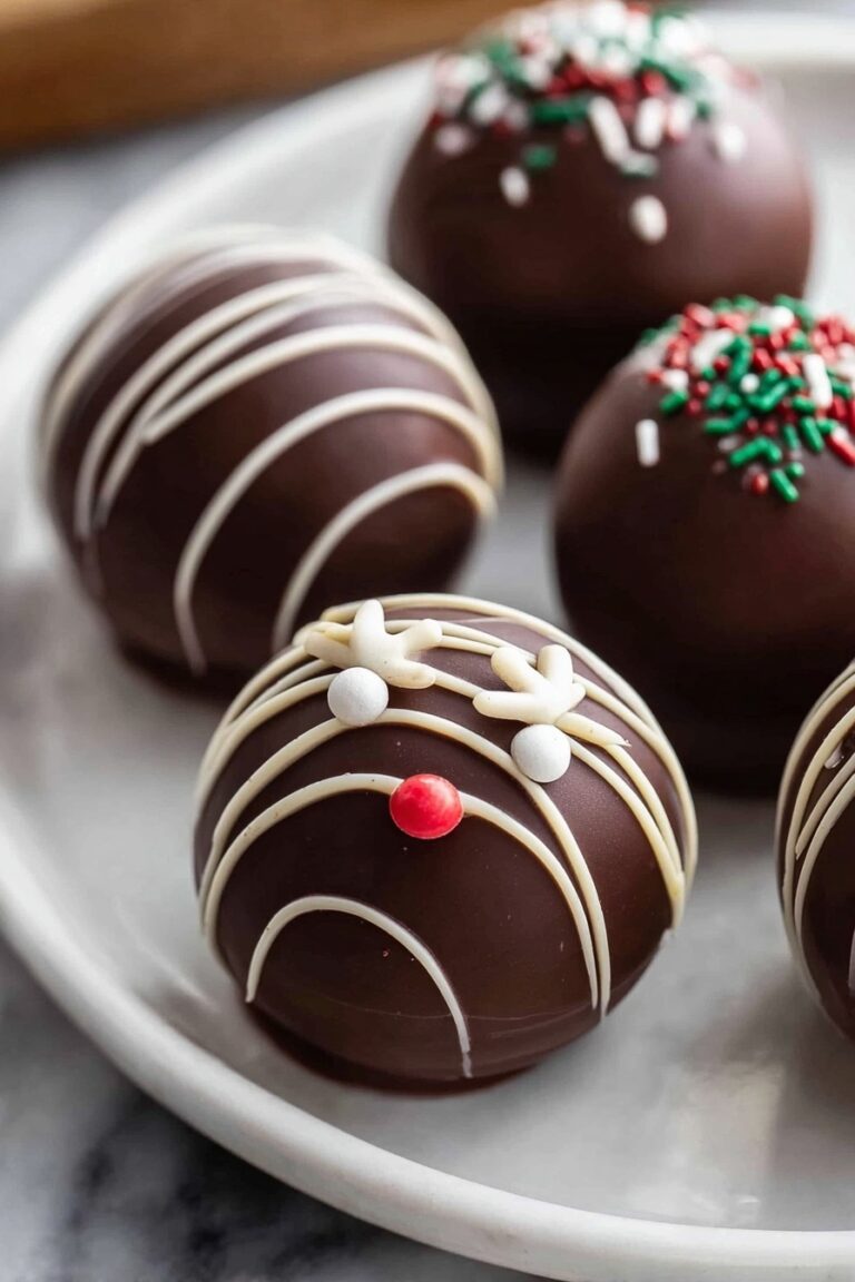 Hot Chocolate Bombs with Cocoa Powder Recipe