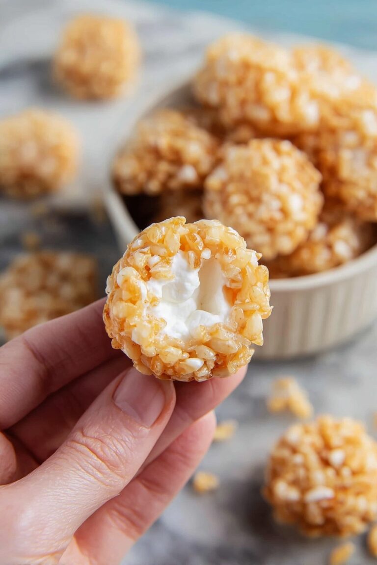 Caramel Marshmallow Rice Krispies Puffs Recipe