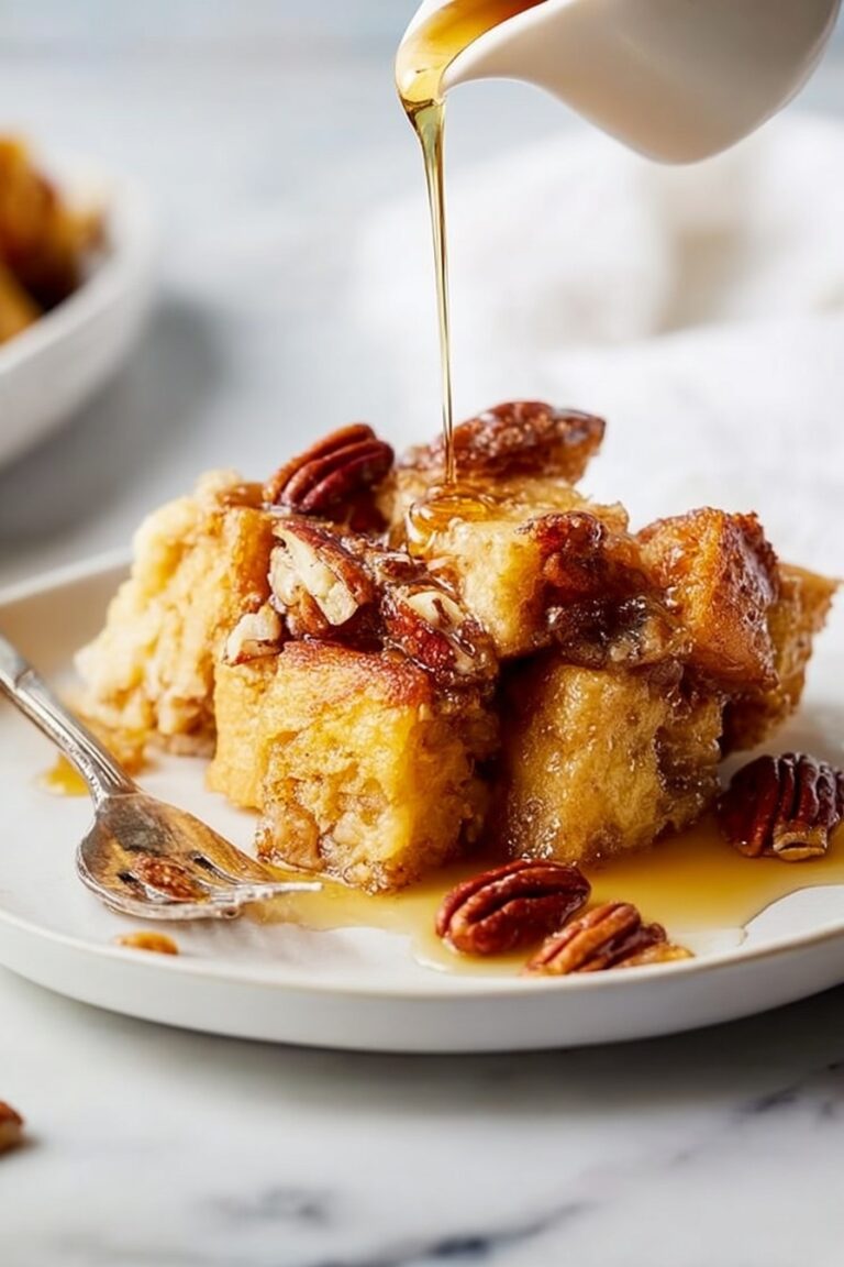 Easy French Toast Casserole with Pecans Recipe