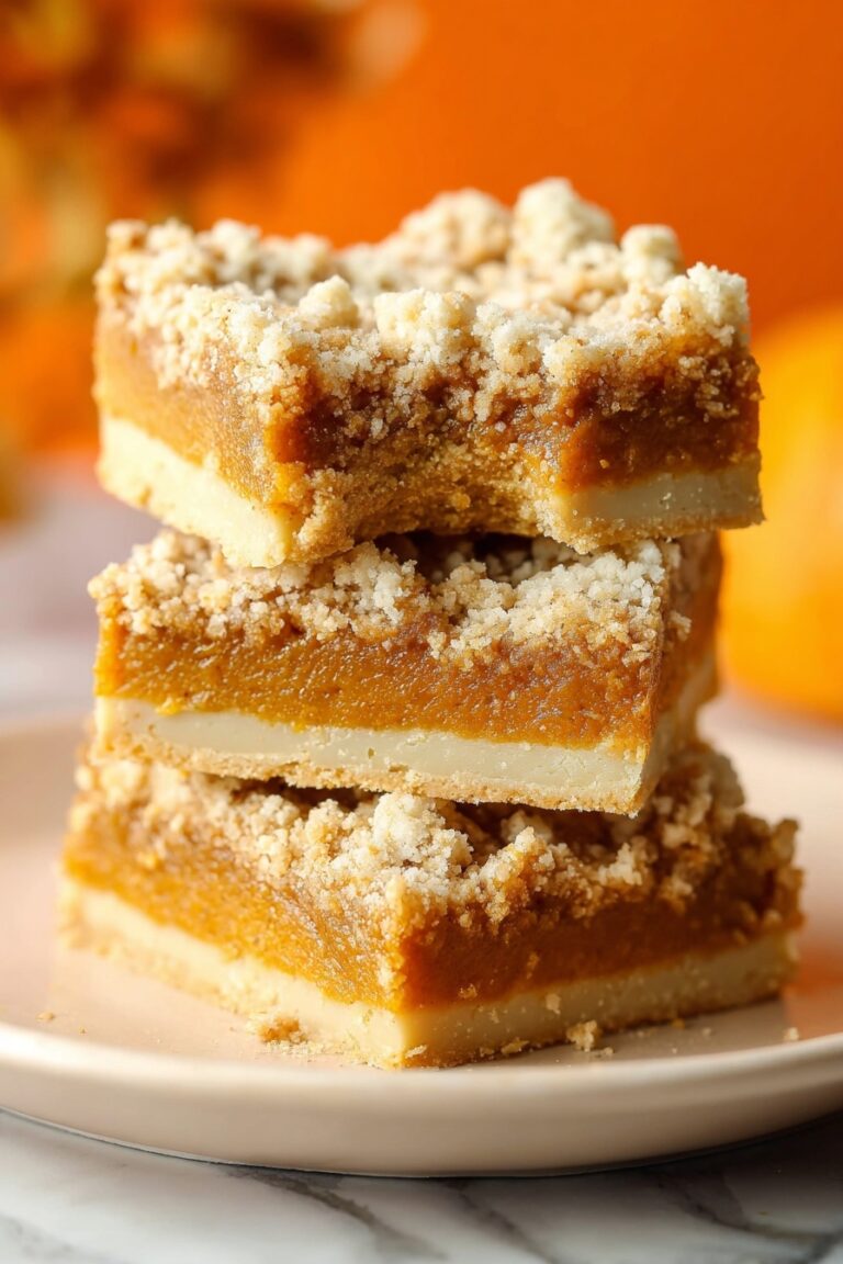 Vegan Pumpkin Crumble Bars Recipe