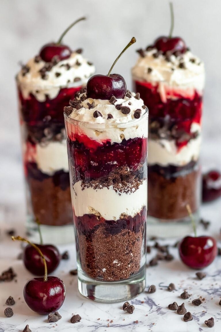 Black Forest Trifle with Cherry and Chocolate Recipe