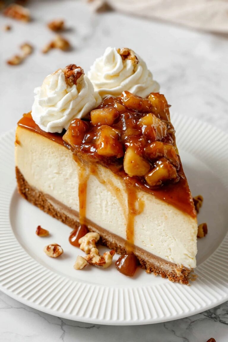 Caramel Apple Cheesecake Recipe