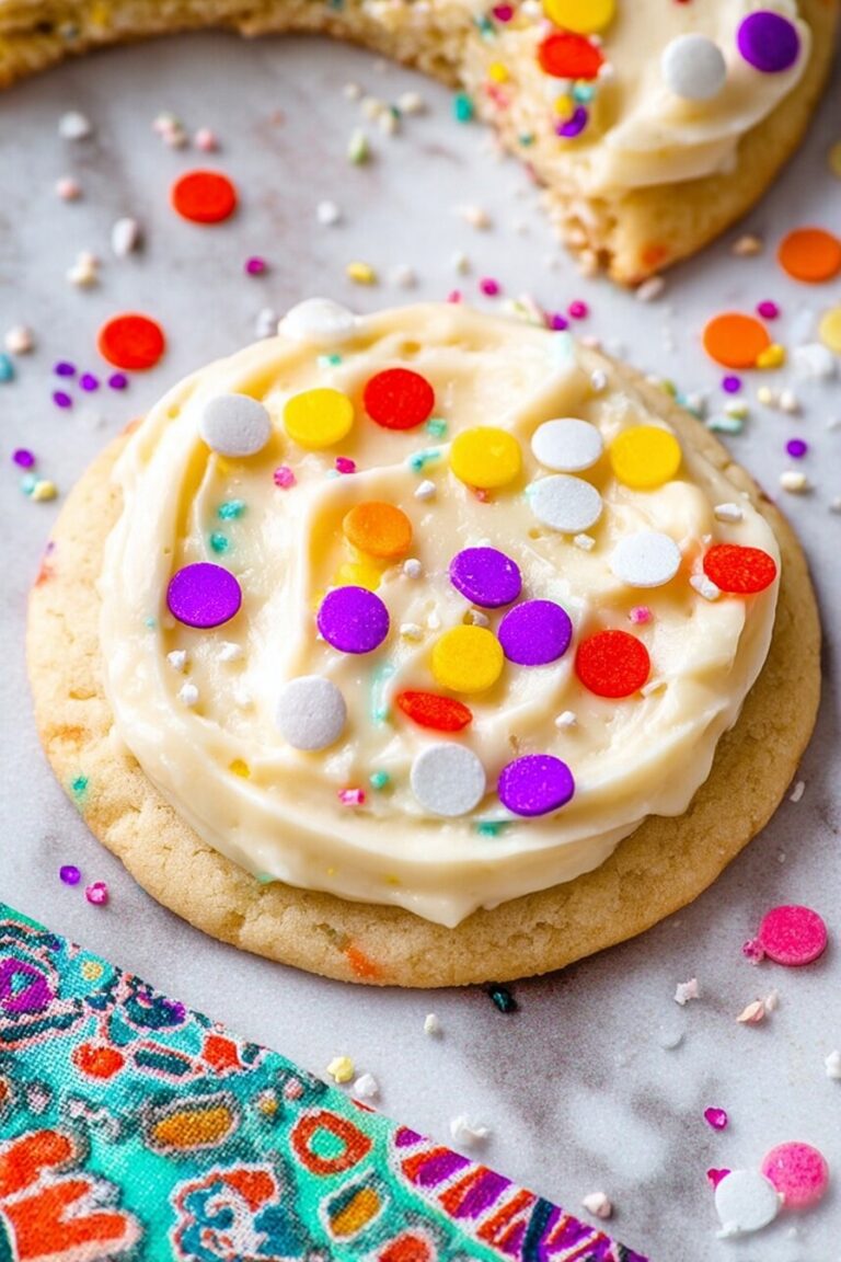 Confetti Cake Mix Cookies Recipe