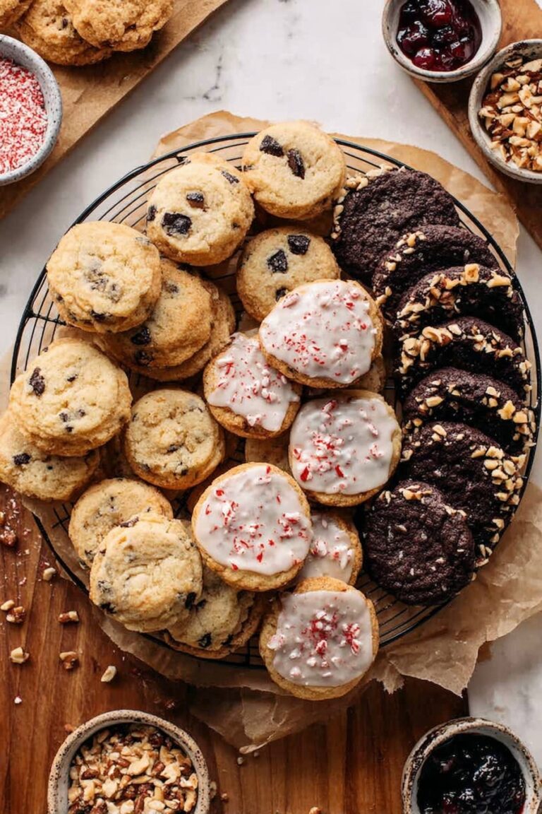 Slice and Bake Cookies with Four Flavors Recipe