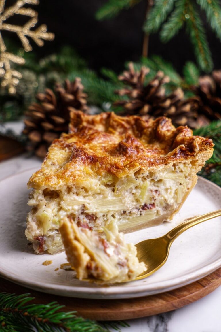 Cheesy Potato Bacon Pie Recipe