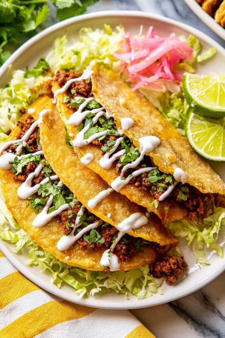 Crispy Baked Beef Tacos Recipe