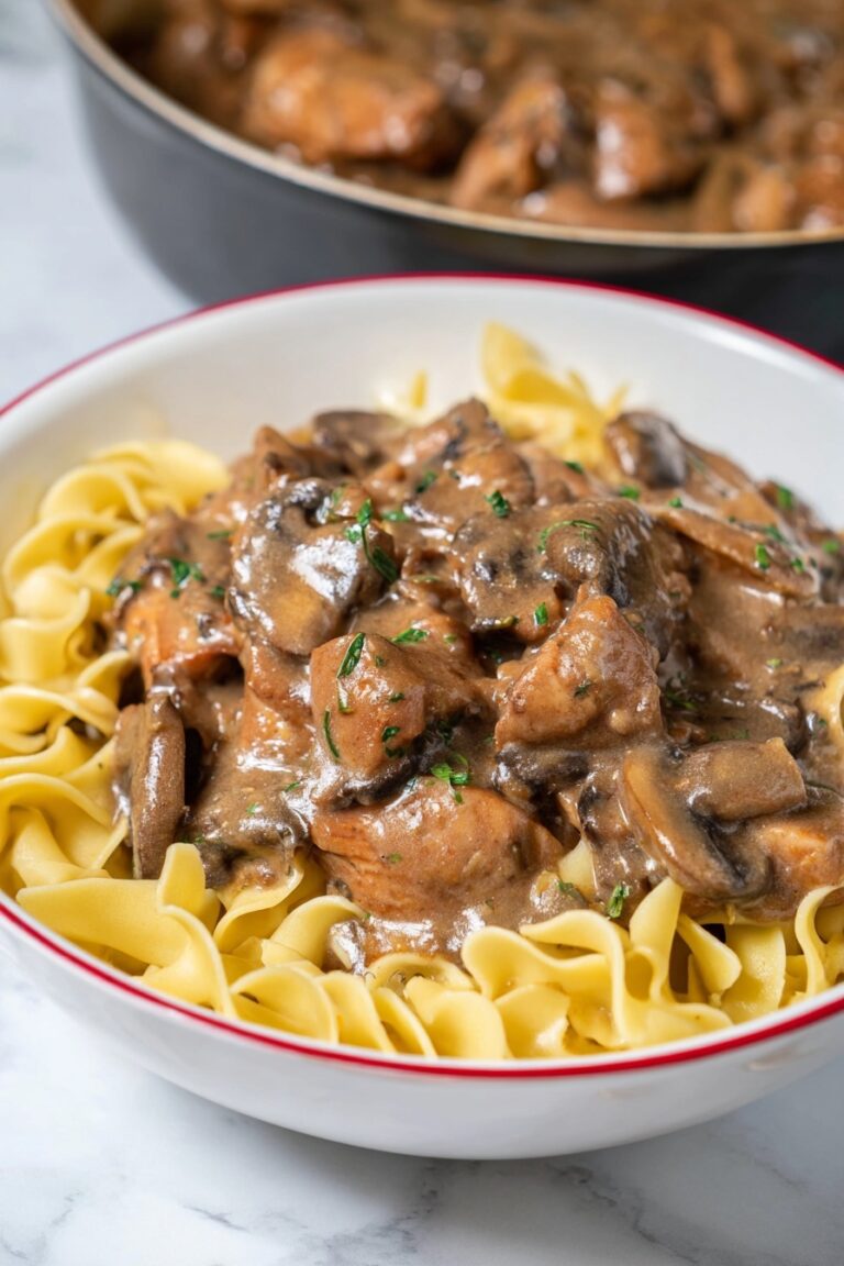 Easy Chicken Stroganoff Recipe