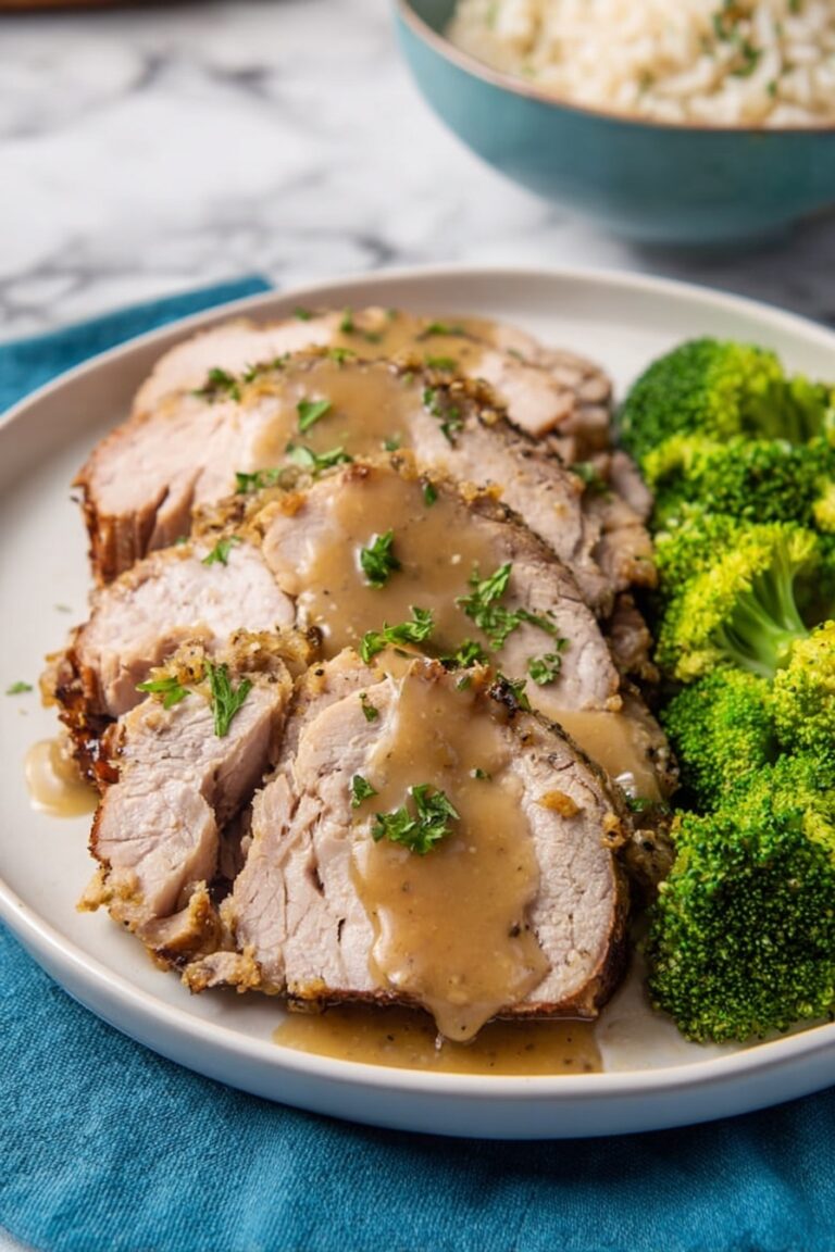 Crock Pot Pork Roast with Easy Gravy Recipe