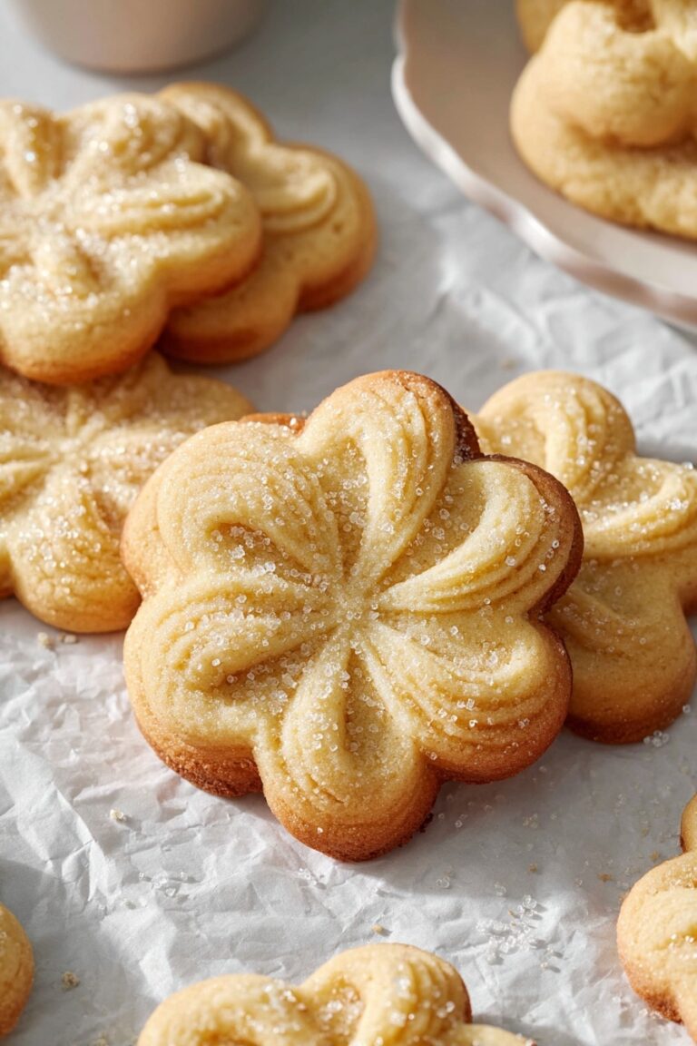 Melt-in-Your-Mouth Danish Butter Cookies Recipe