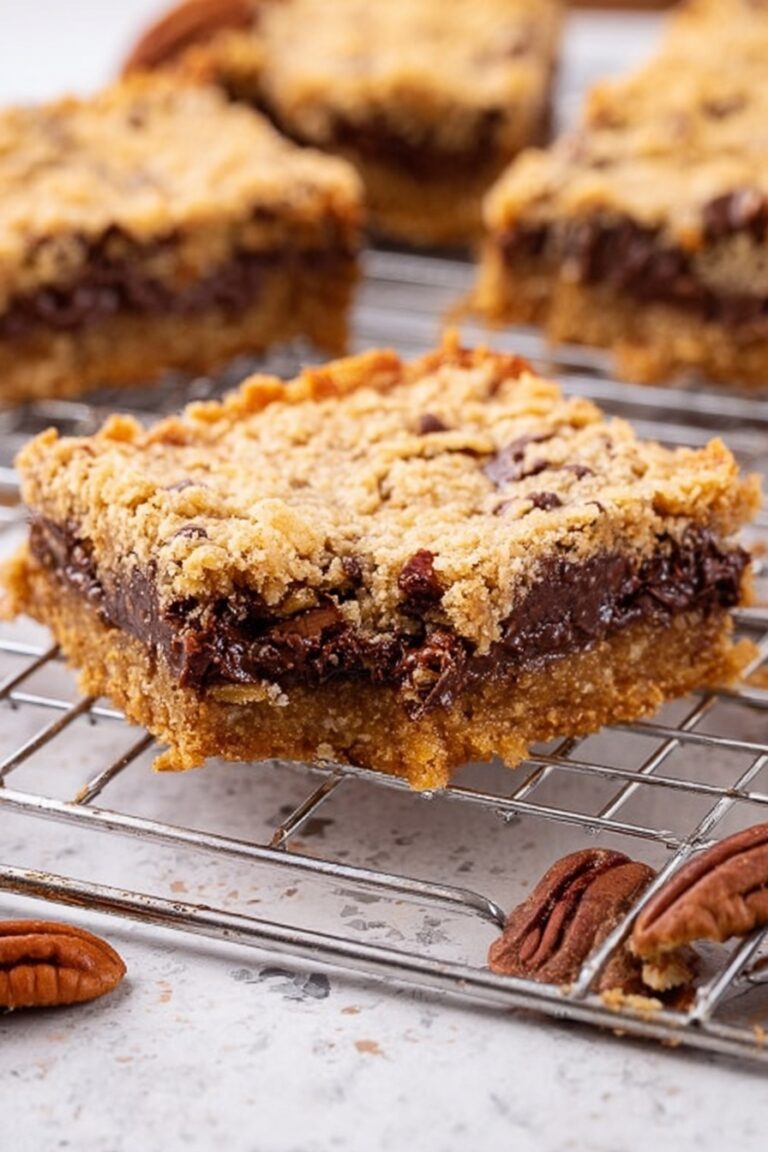 Chocolate Caramel Oat Bars Recipe