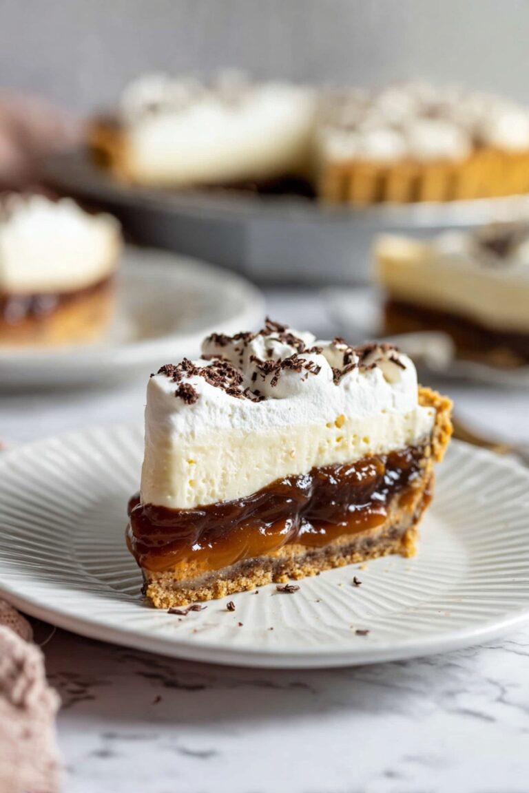 Banoffee Pie with Caramel and Bananas Recipe