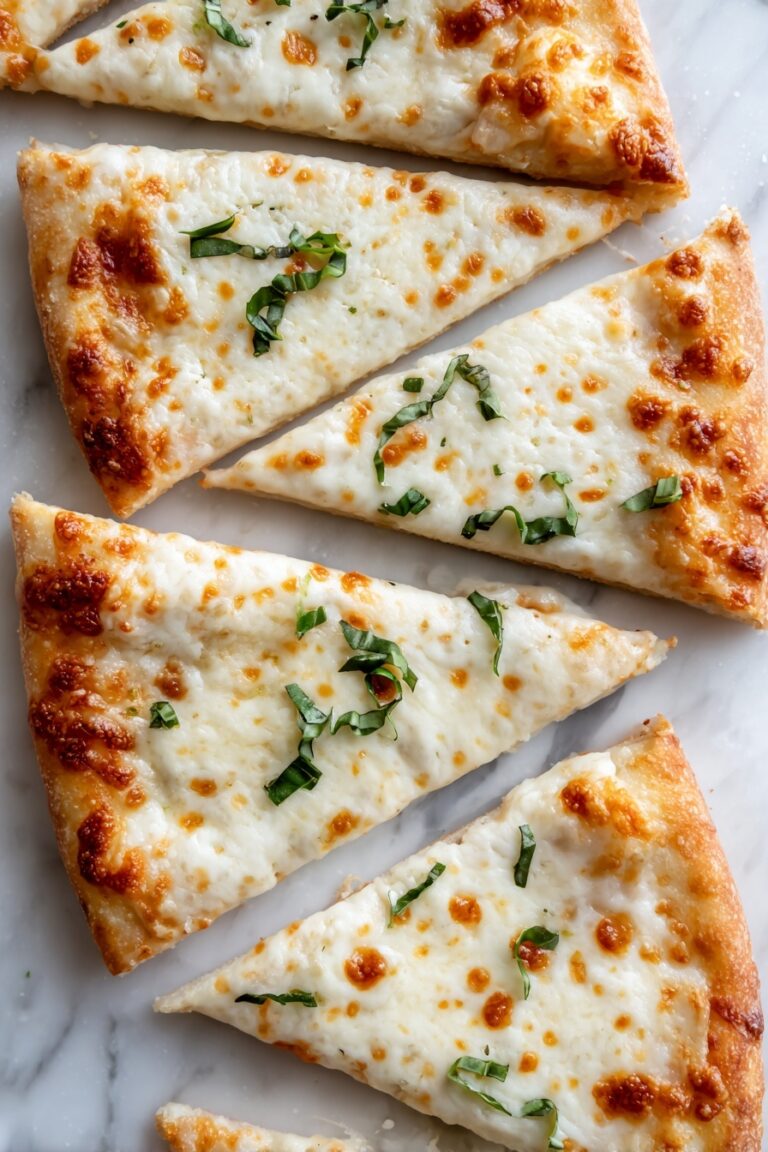 Garlic White Pizza Recipe