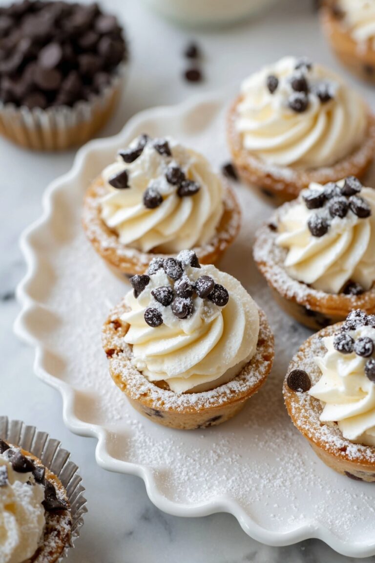 Chocolate Chip Ricotta Cannoli Bites Recipe