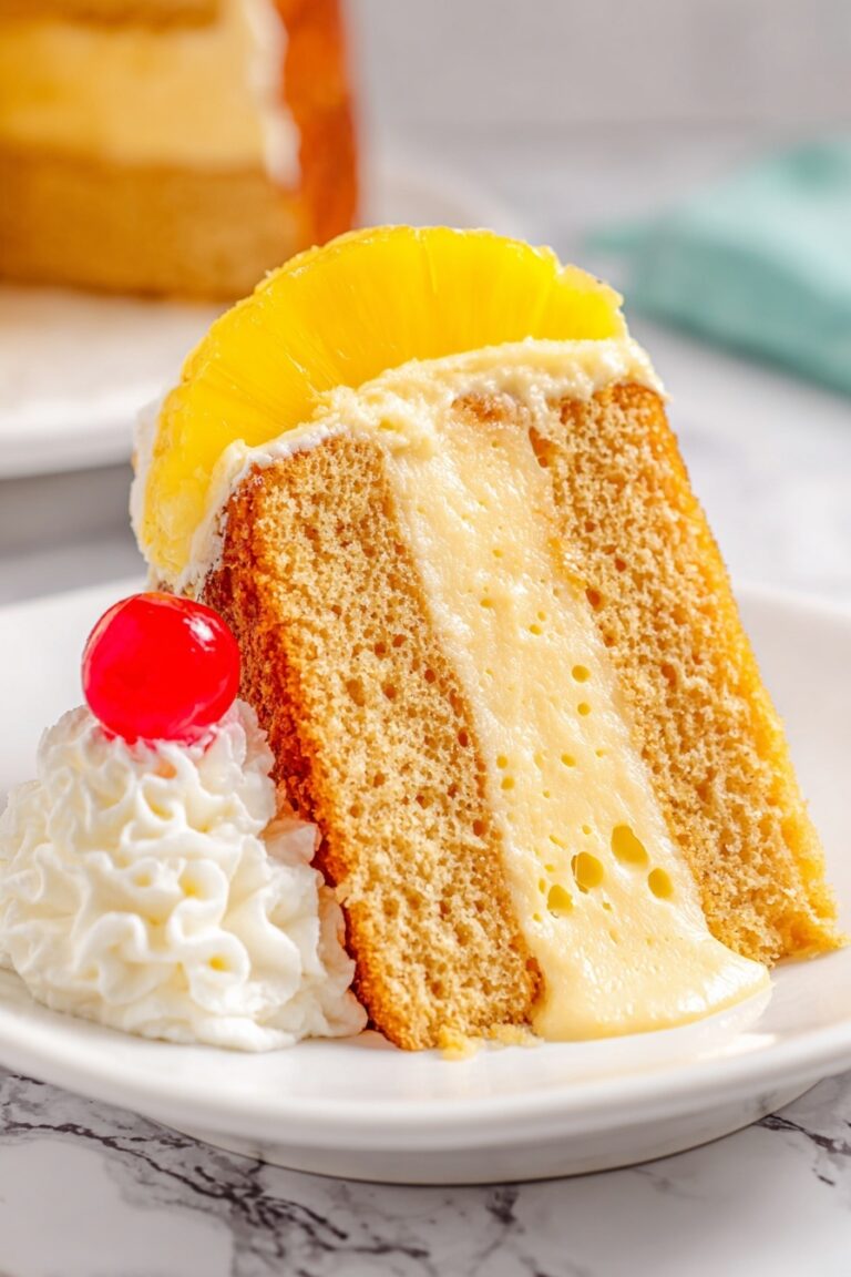 Pineapple Upside Down Cheesecake Recipe