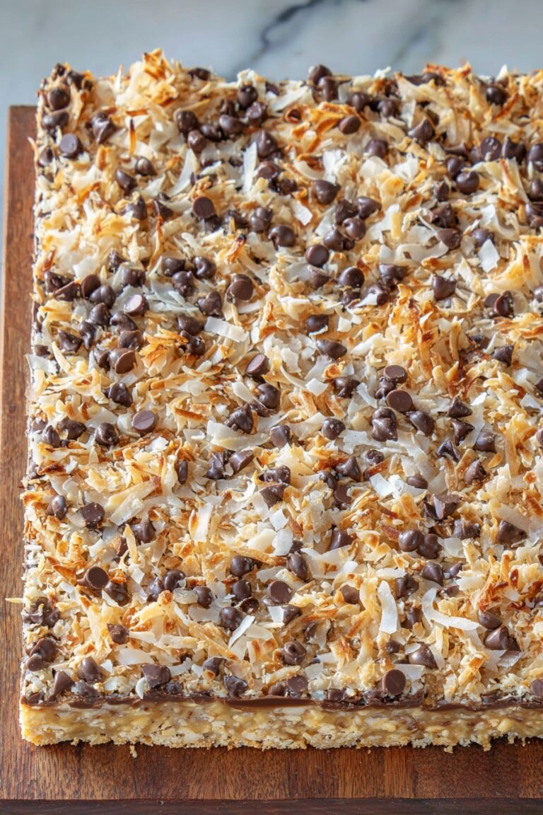 Chocolate Coconut Bars Recipe