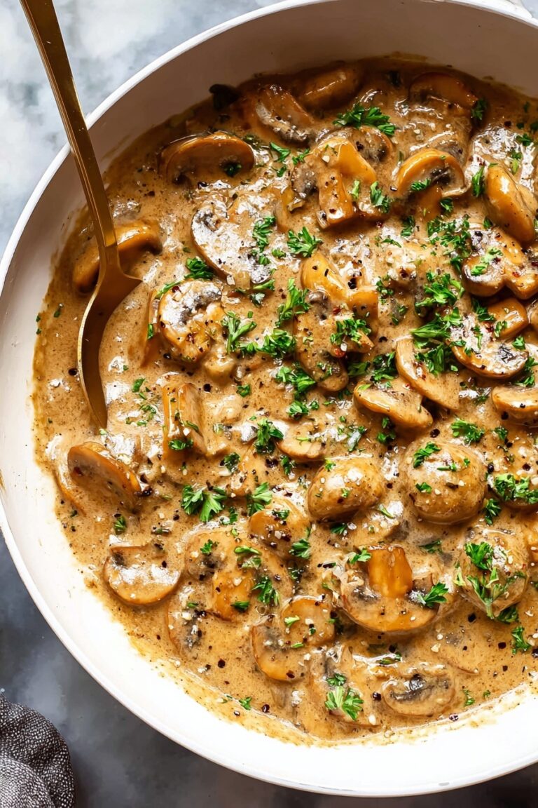 French Onion Pasta with Cheesy Sauce Recipe