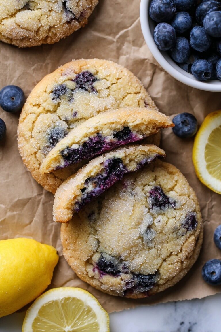 Lemon Blueberry Cookies Recipe