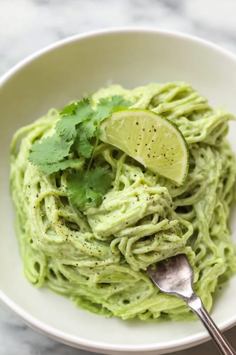 Vegan Cilantro Lime Noodles Recipe