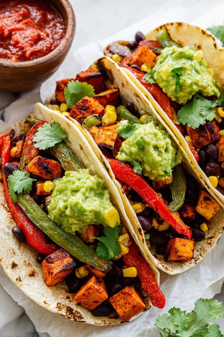 Black Bean Sweet Potato Tacos Recipe
