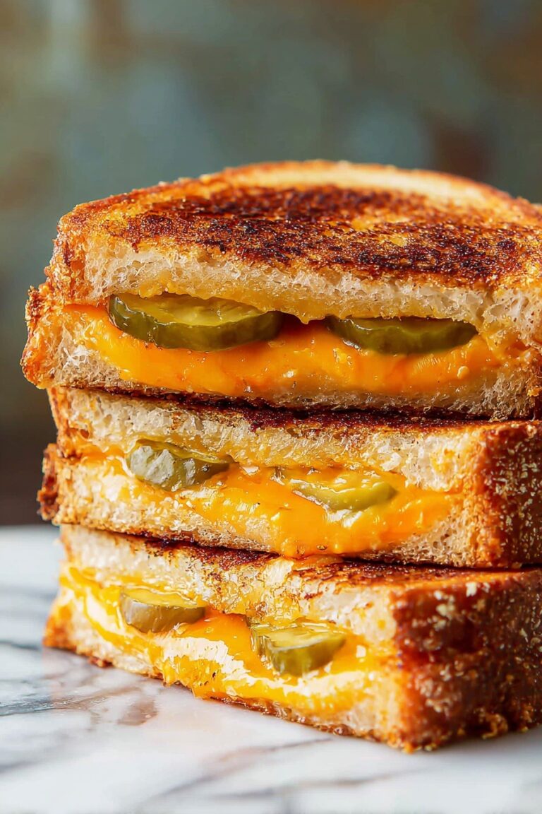 Pickle Grilled Cheese Sandwich Recipe