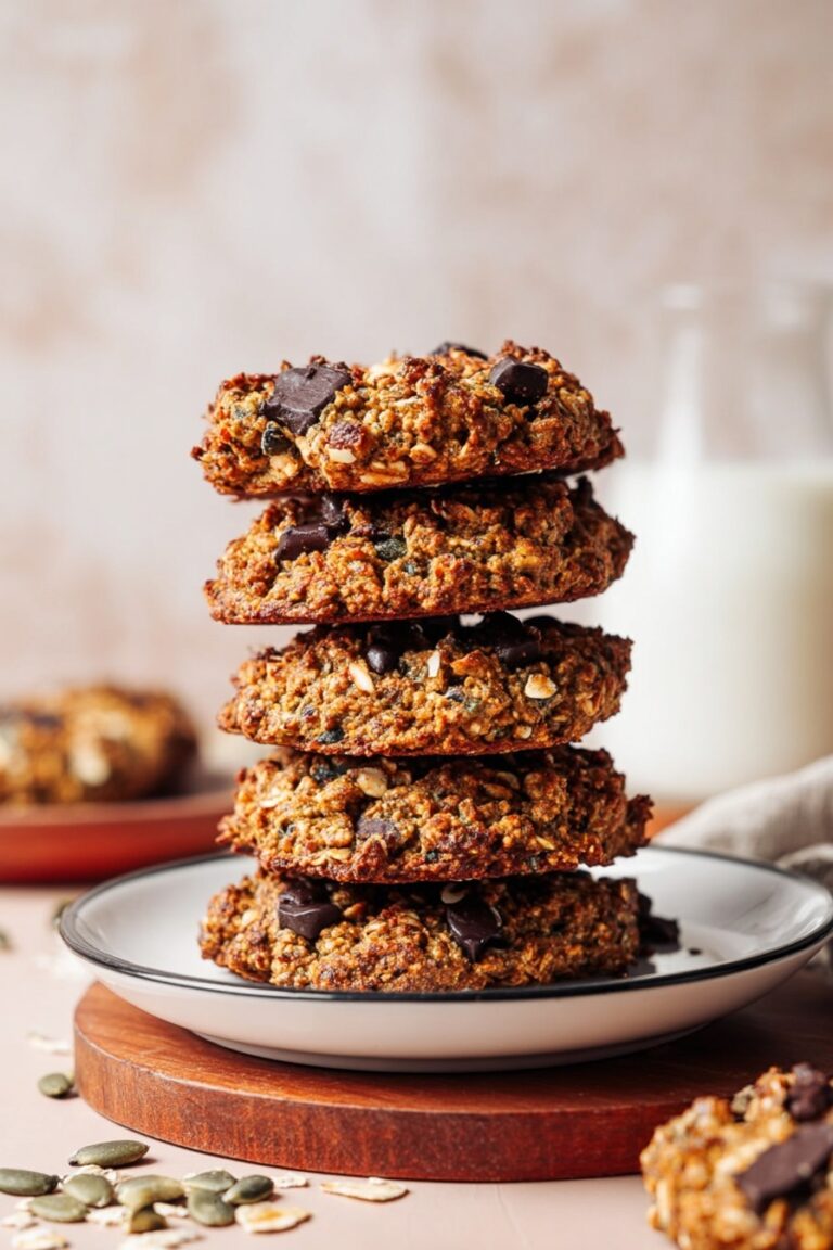 Quinoa Breakfast Cookies with Seeds and Chocolate Recipe