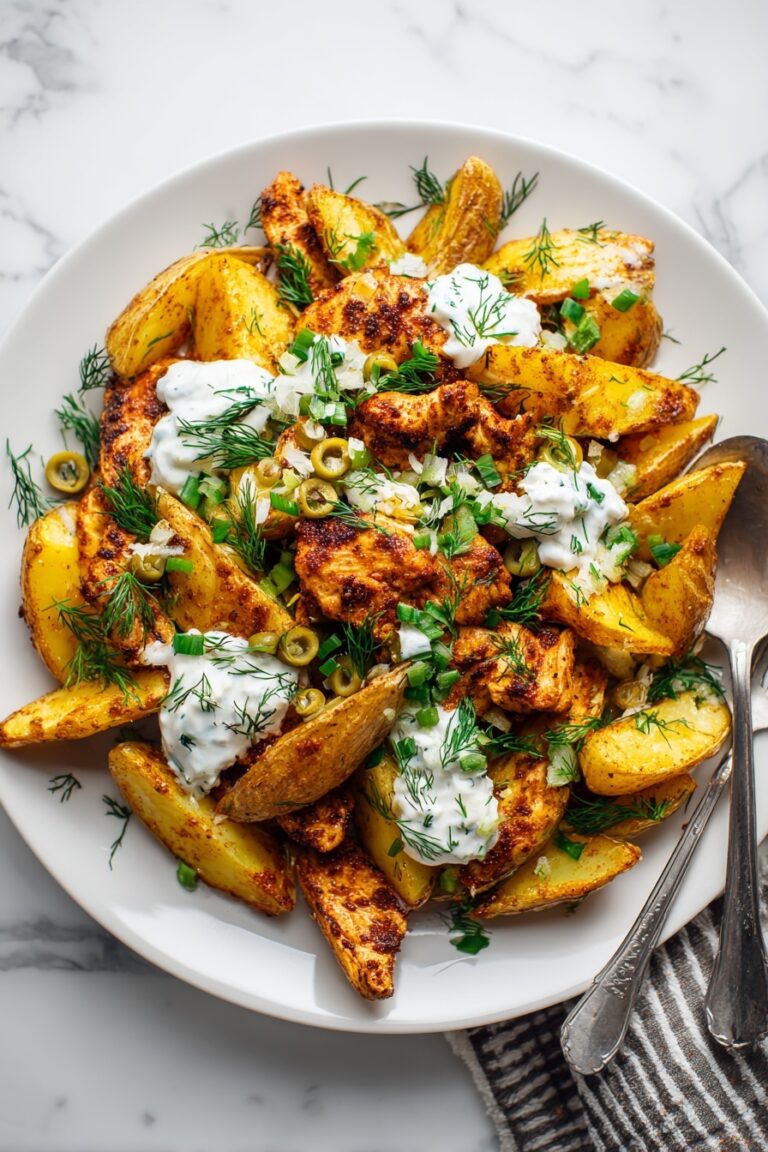 Sheet Pan Greek Chicken and Potatoes Recipe