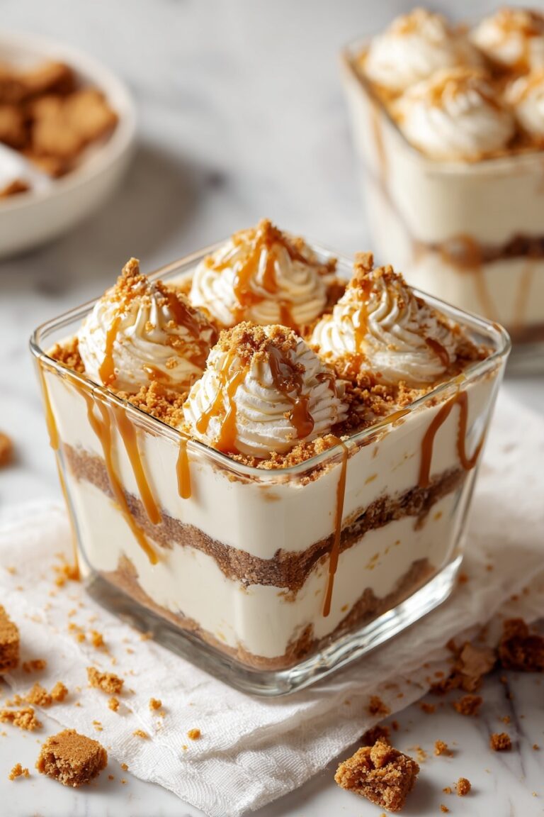Biscoff Tiramisu Cream Dessert Recipe