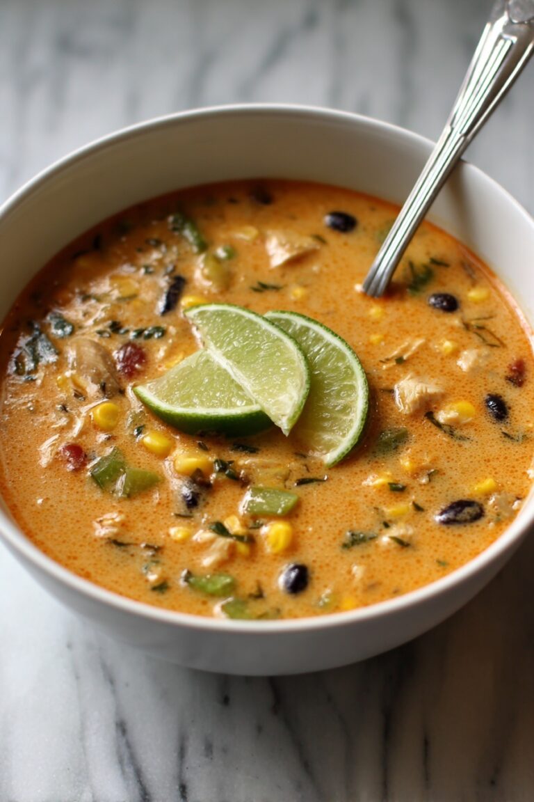 Creamy Chicken Poblano Soup Recipe