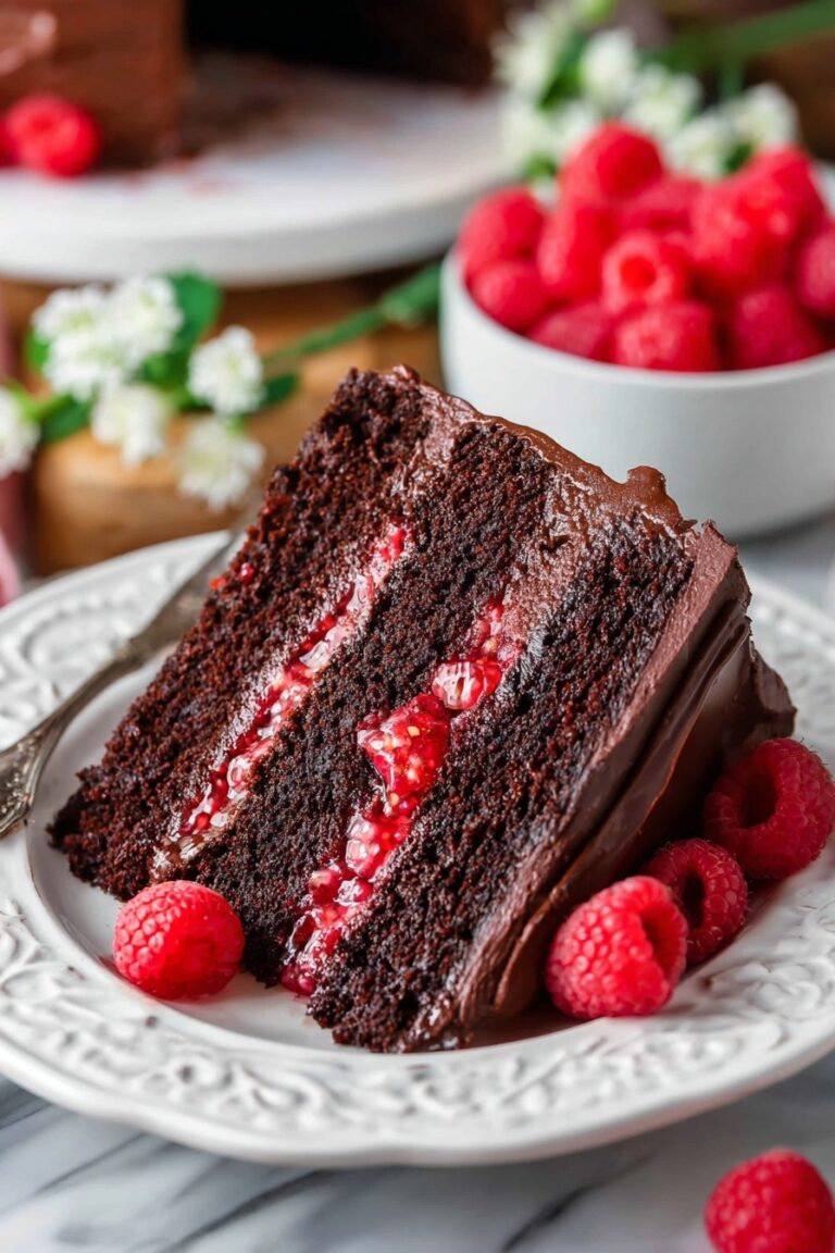 Chocolate Raspberry Cake Recipe