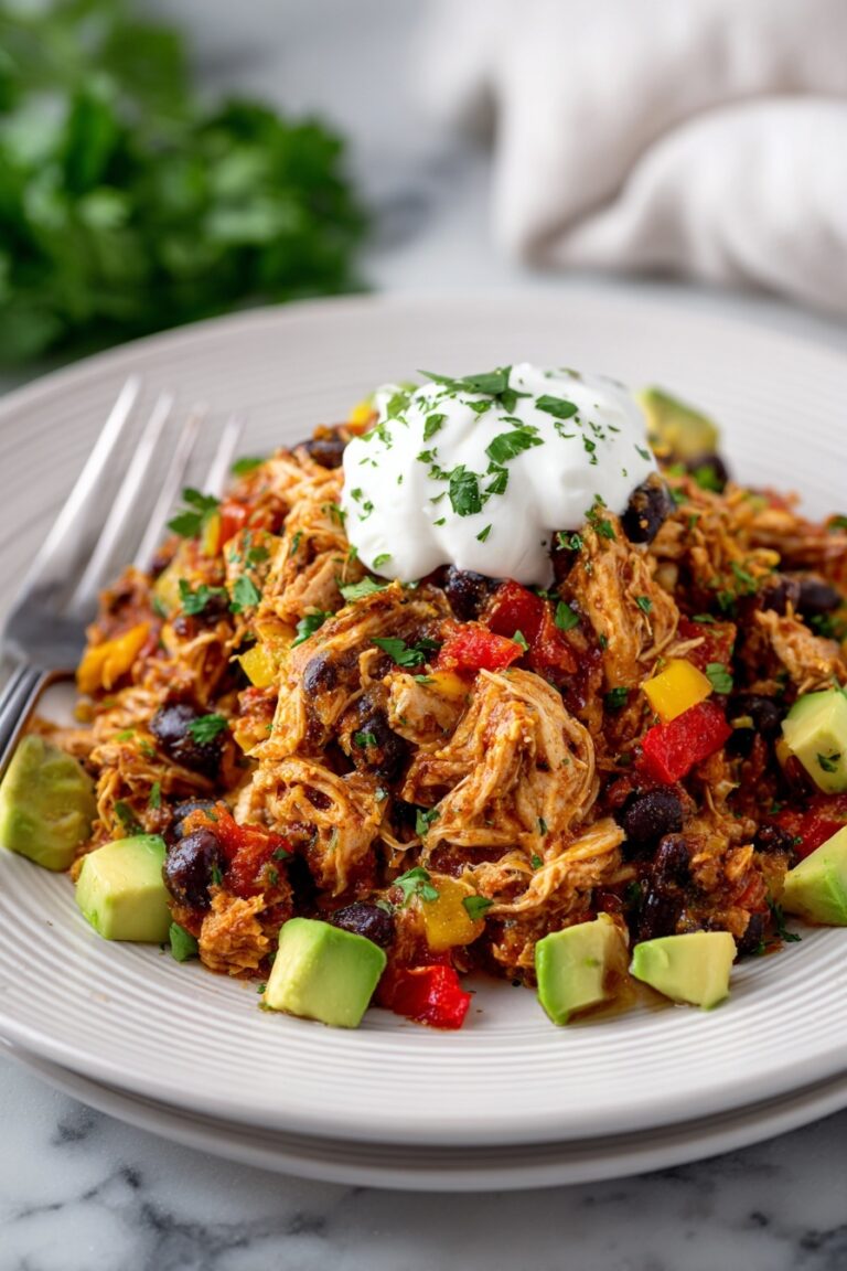 Easy Chicken Burrito Casserole Recipe