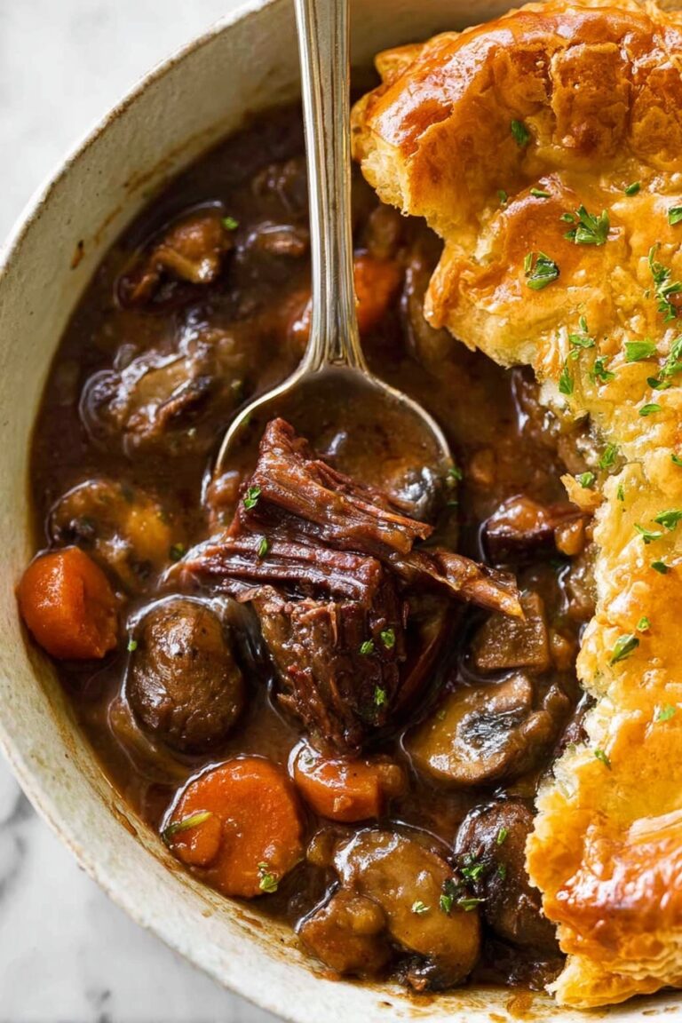 Beef and Mushroom Pie Recipe