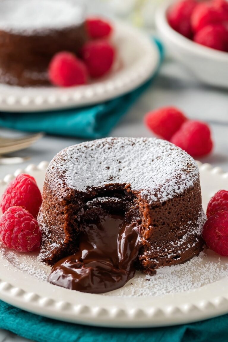 Decadent Chocolate Lava Cakes Recipe