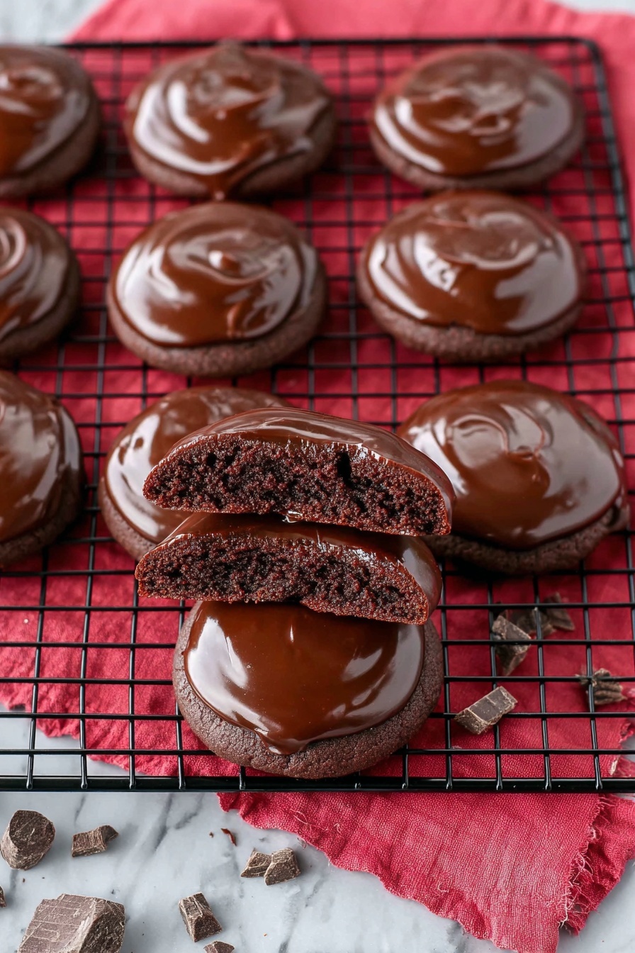 Devil’s Food Cookies with Ganache Recipe - Recipe Step