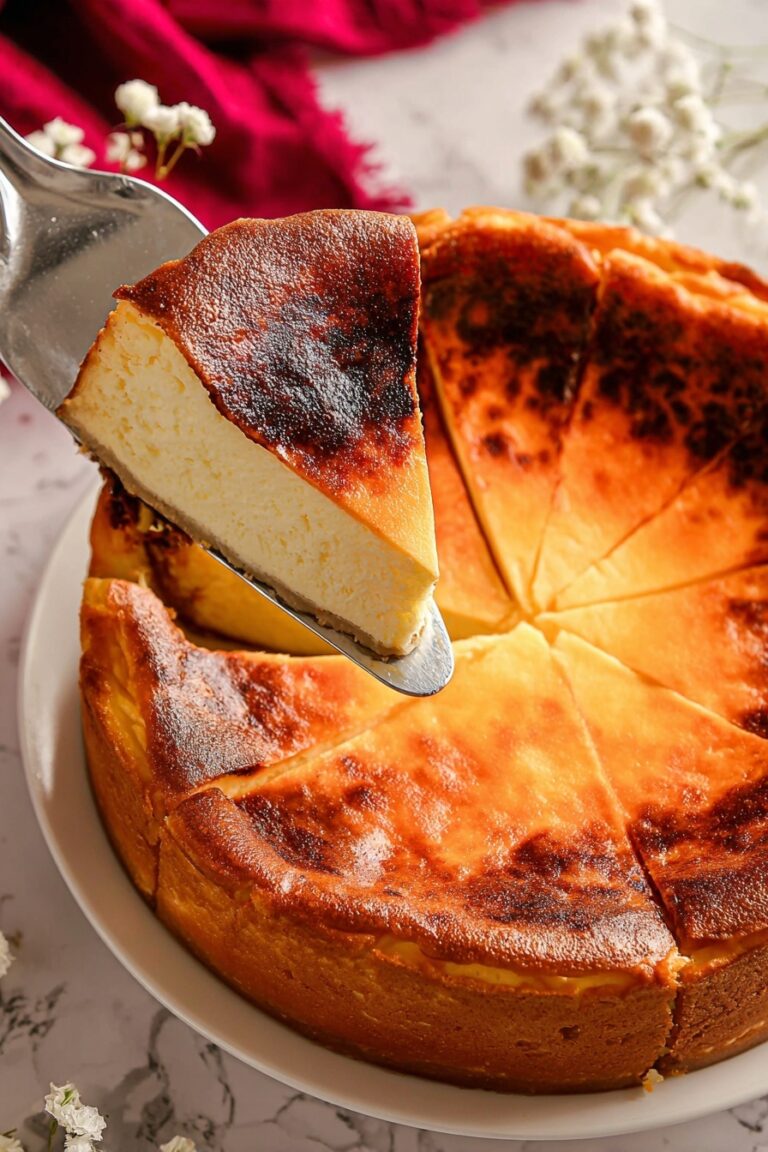 Basque Style Cheesecake Recipe