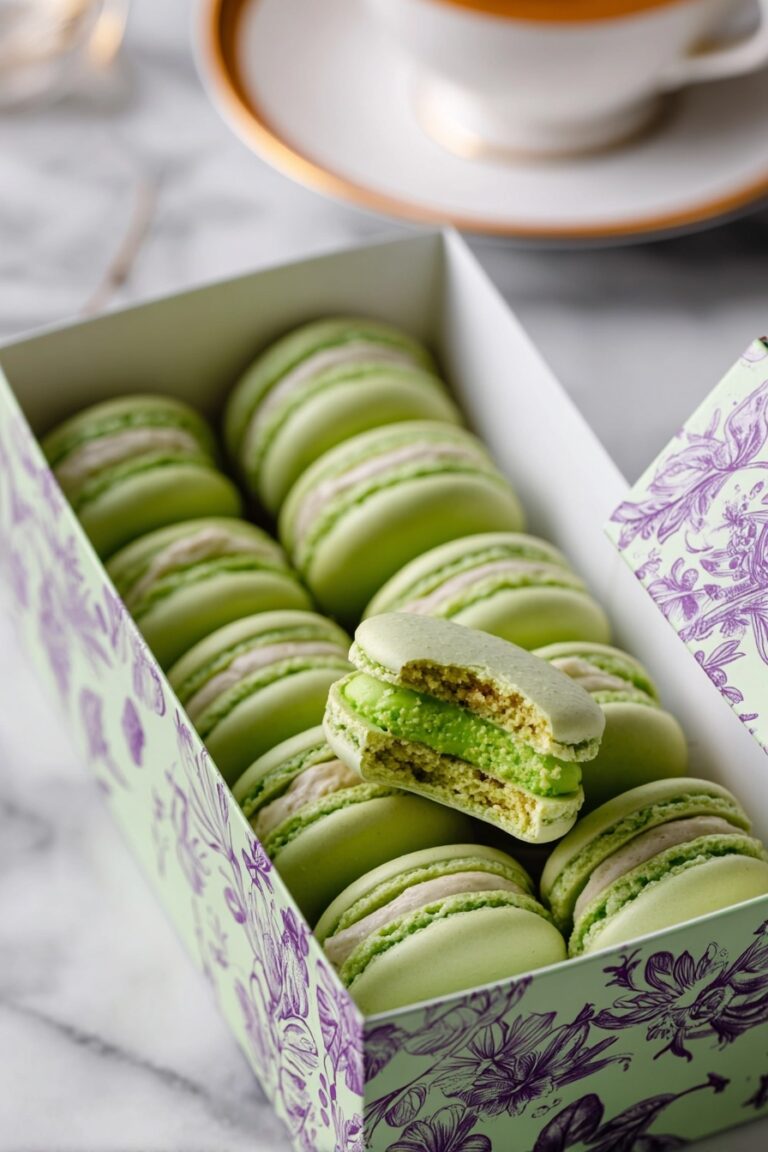 Delicious Pistachio Macarons Recipe